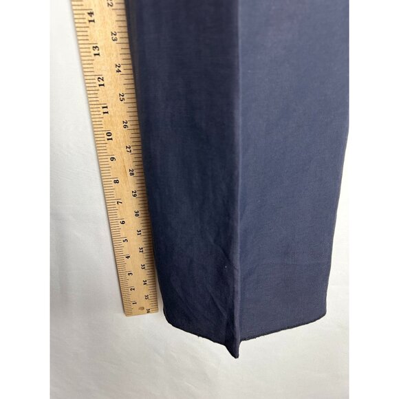 NWT Faconnable Navy Blue Womens Dress Pants Size 8 MRSP 225 - Picture 4 of 15